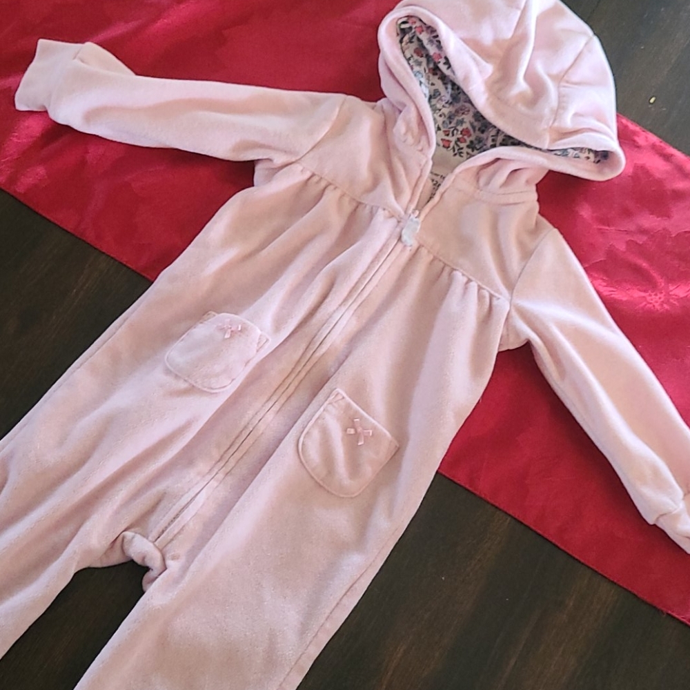 One piece fleece
